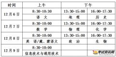 2018年12月青海玉树普通高中学业水平考试报名时间已公布