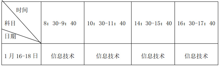 福建龙岩会考时间